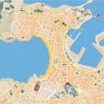 A-Coruna_mapa_mudo A Coruna mapa mudo 150x150 Ciudades mapas